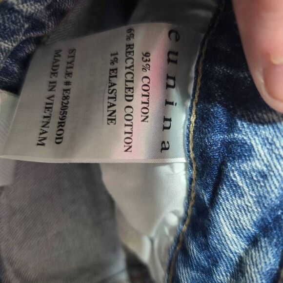 Eunina Tobi Super High-Rise Mom Jean Ankle - Hot Rod NWT - Picture 7 of 7